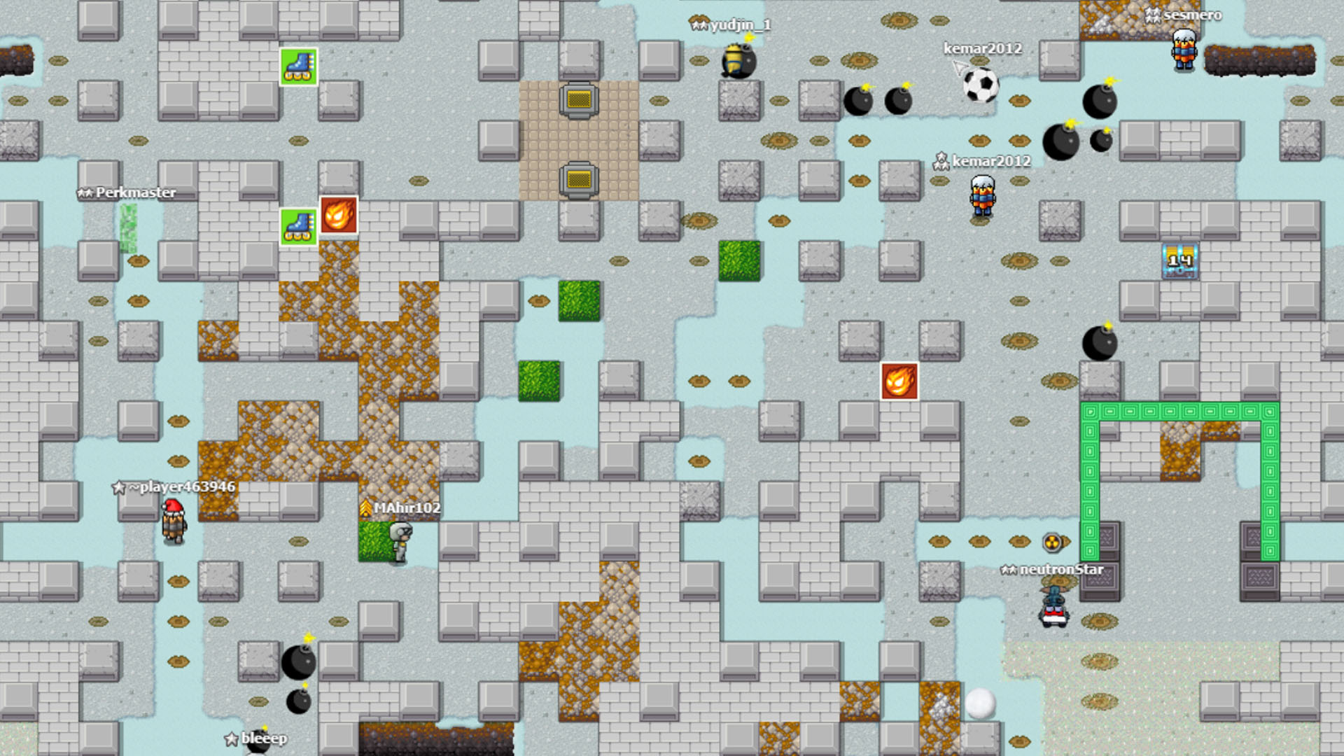 Diverse collection of browser-based online games available on GameFlare platform